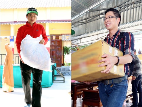 Quach Tuan Du, MC Anh Quan di lam tu thien cuoi nam hinh anh