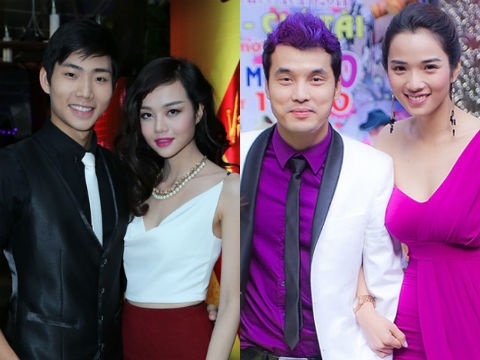 Dau xuan, sao Viet ram ro cong khai tinh yeu hinh anh