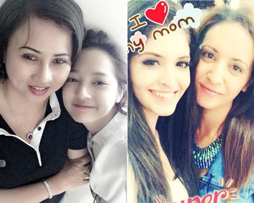 Nhan sac tre dep bat ngo cua me sao Viet hinh anh