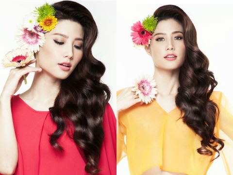 Diem My 9X tuoi tan voi sac hoa xuan hinh anh