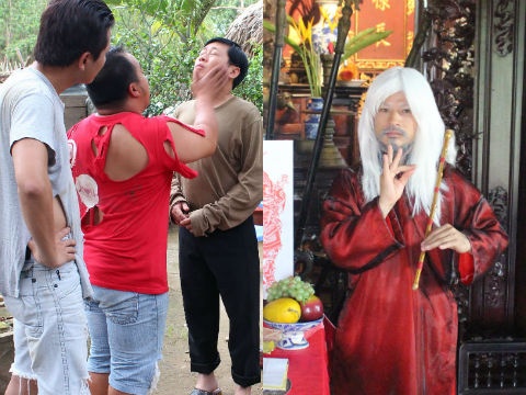 Hau truong vui nhon cua phim Tet 'Thay doi nghe' hinh anh