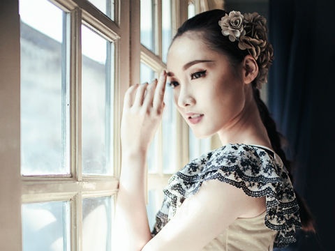 Khanh Ngoc co don ngay Valentine hinh anh