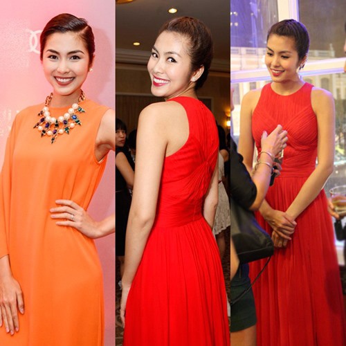 Ha Tang cuon hut tai tinh voi vay tron mau hinh anh