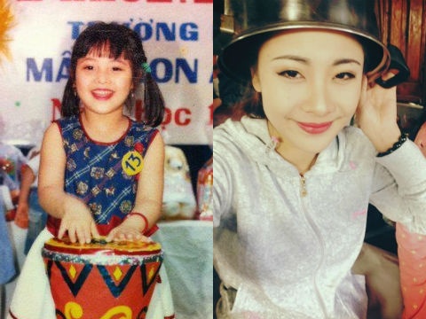 Anh au tho xinh dep cua dien vien 'Chi co the la yeu' hinh anh