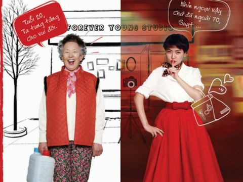 Phim 'Ngoai gia tuoi doi muoi' tang qua doc gia hinh anh