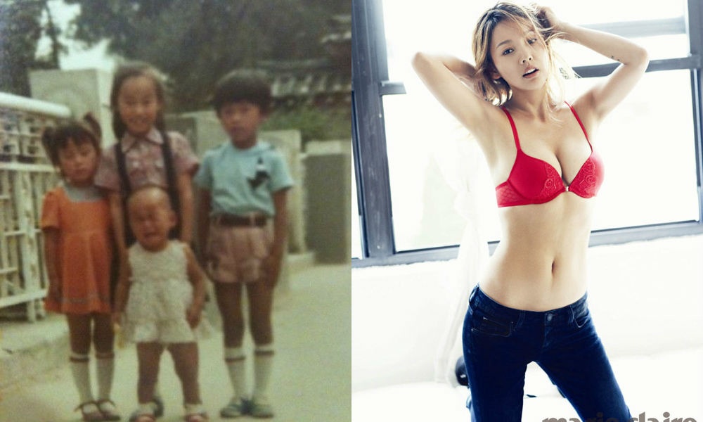 Cô bé Lee Hyori khóc nhè lúc còn nhỏ và một Lee Hyori cực kỳ mạnh mẽ, biểu tượng gợi cảm hàng đầu của Hàn Quốc.