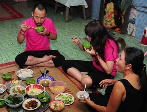 Nhung bua an da chien cua sao Viet sau hau truong hinh anh