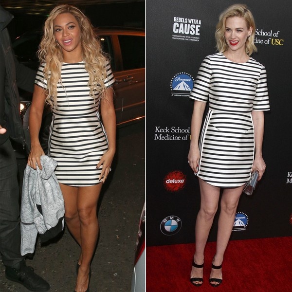 Chiếc váy kẻ ngang đen-trắng này đa từng được 