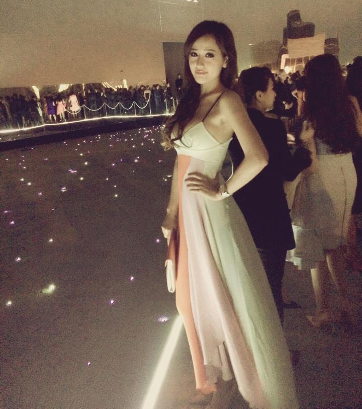 Hoa hậu Việt Nam tự tin khoe vẻ đẹp nóng bỏng tại Hong Kong. 