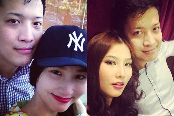 Diễm My liên tục khoe ảnh tình tứ cùng bạn trai mới trên Facebook.