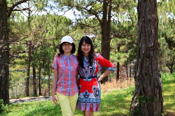 Đối với Diễm Quỳnh, gia đình luôn là ưu tiên hàng đầu rồi mới đến công việc.