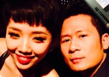 Toc Tien, Bang Kieu ngau hung nhay sexy tren duong pho Phap hinh anh