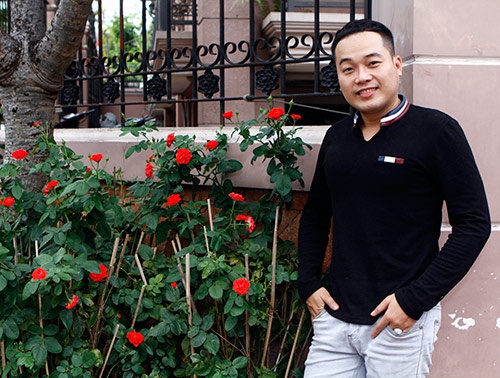 Chàng trai bán phở muốn đưa vợ con lên Sài Gòn và mở quán ăn tại đây trong tương lai.