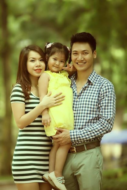 Nam diễn viên sinh năm 1985 chia sẻ, anh chuẩn bị lên chức bố lần thứ hai.