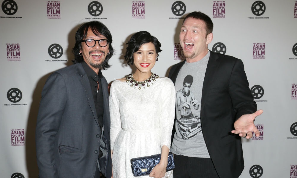 Kathy Uyen cung nguoi yeu sai buoc tham do tai My hinh anh