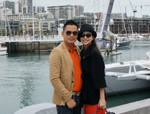 Ong xa ho tong Jennifer Pham di mua sam tai New Zealand hinh anh