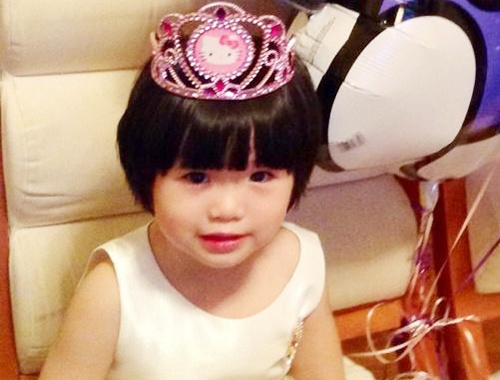 Thuy Nga khoe anh con gai dieu da trong ngay sinh nhat hinh anh