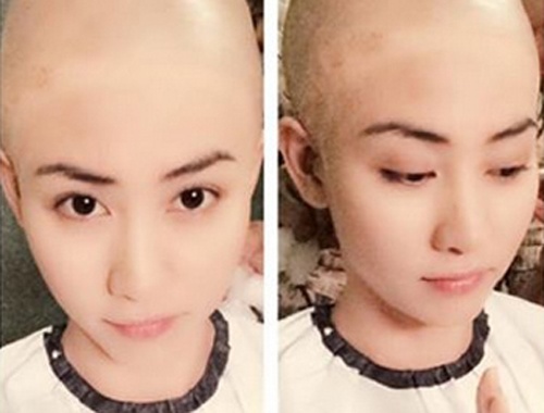 Ngan Khanh gay soc voi hinh anh dau troc hinh anh
