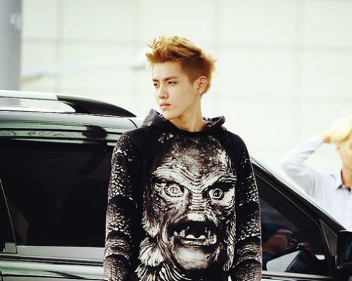 Style thoi trang bat on cua Kris (EXO) hinh anh