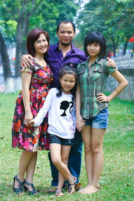 Tổ ấm nhỏ của Anh Tuấn và Nguyệt Hằng.