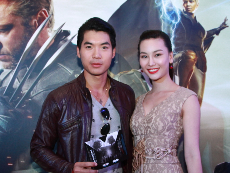 Truong Nam Thanh di xem 'X Men' cung tinh moi hinh anh