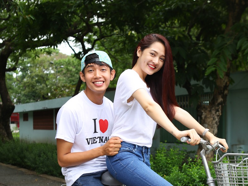 Bao Anh, Quang Dang dong hanh cung thi sinh Ngoi sao moi hinh anh