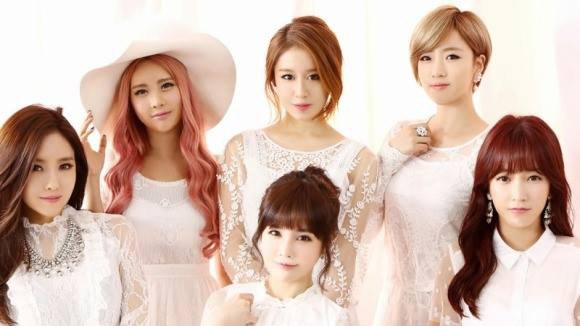 Đội hình 6 người đã đem đến nhiều thành công cho T-ara.