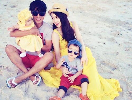 Nhoc ty nha Ly Hai - Ha Ho tinh nghich tren bai bien hinh anh