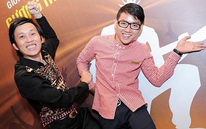 Hoai Lam don sinh nhat hoanh trang cung bo nuoi Hoai Linh hinh anh