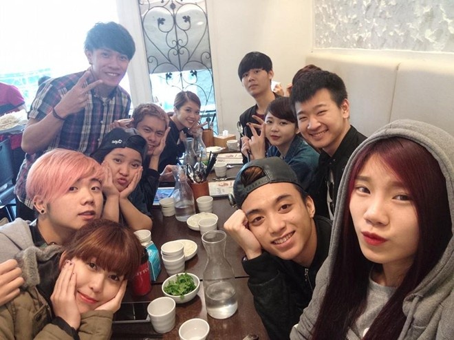 Soobin Hoàng Sơn và Thuý Vy nên duyên trong 3 tháng học tập và rèn luyện tại Hàn Quốc.