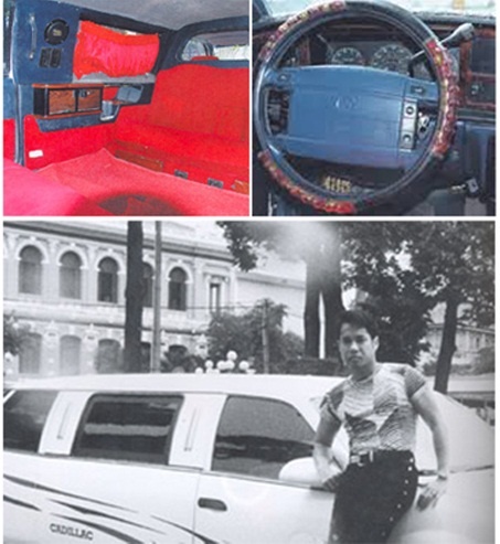 Ngọc Sơn là ngôi sao đầu tiên của Việt Nam sở hữu dòng xe Cadillac khi anh có thể tậu chiếc xe vương giả này ở năm 1995. 