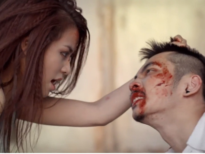 Sao Vpop tro tai danh dam nhu phim trong MV hinh anh