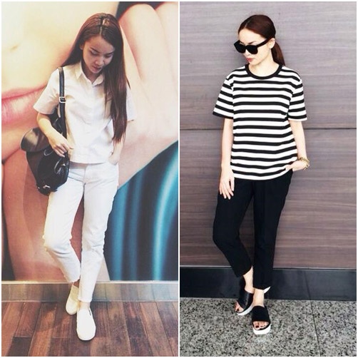 Dáng quần mang đến sự trẻ trung, năng động.