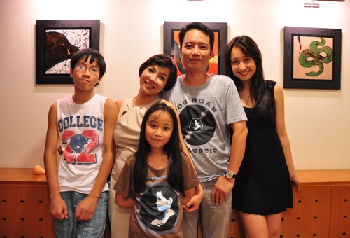 Tổ ấm hạnh phúc của Mỹ Linh. 