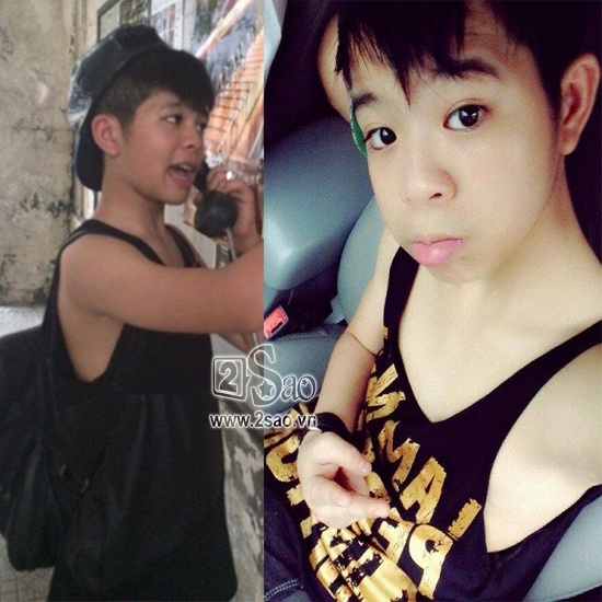 Áo ba lỗ cũng là syte yêu thích của Quang Anh.