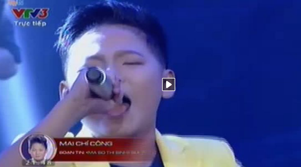 Mai Chi Cong hat 'The greatest love of all' hinh anh