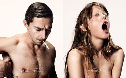 Các diễn viên trong phim Nymphomaniac có diễn viên đóng thế trong những cảnh sex.