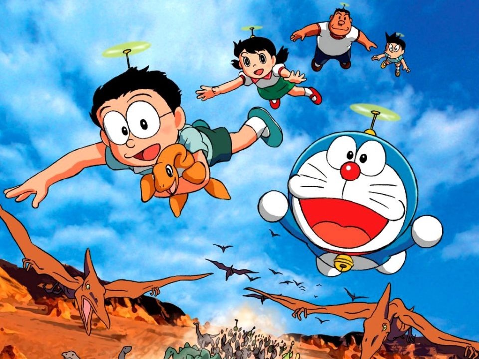 Doraemon: Bộ manga gốc được phát hành năm 1969 và phiên bản hoạt hình ra đời 4 năm sau đó. Nhưng tới thập niên 1990, phim mới được phát sóng đều đặn trên truyền hình Việt Nam.