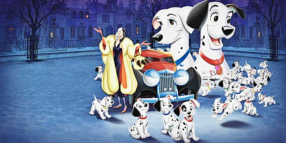 101 chú chó đốm làm say lòng các khán giả nữ 8x với nội dung nhẹ nhàng nhưng cũng đầy kịch tính.