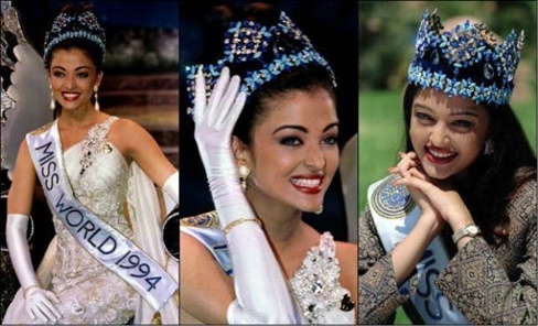 Hoa hậu Thế giới đẹp nhất mọi thời đại Aishwarya Raj là người Ấn Độ.