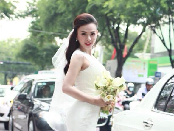 Thu Thuy gui loi thuong toi chong dai gia sau dam cuoi hinh anh