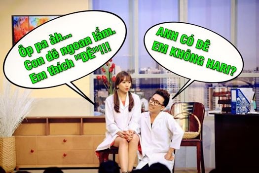 Bức ảnh chế được Trấn Thành đăng tải kèm lời chia sẻ.