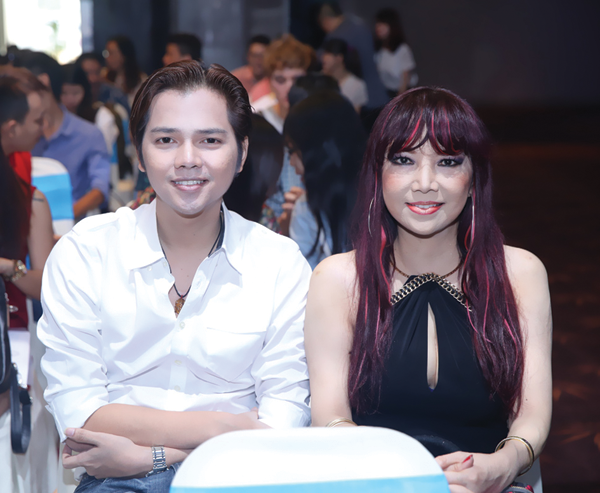 Bảo Yến và con trai Khải Ca.