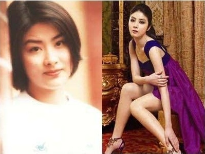 Trần Tuệ Lâm trông đẹp và quyến rũ hơn hẳn so với giai đoạn mập mạp.