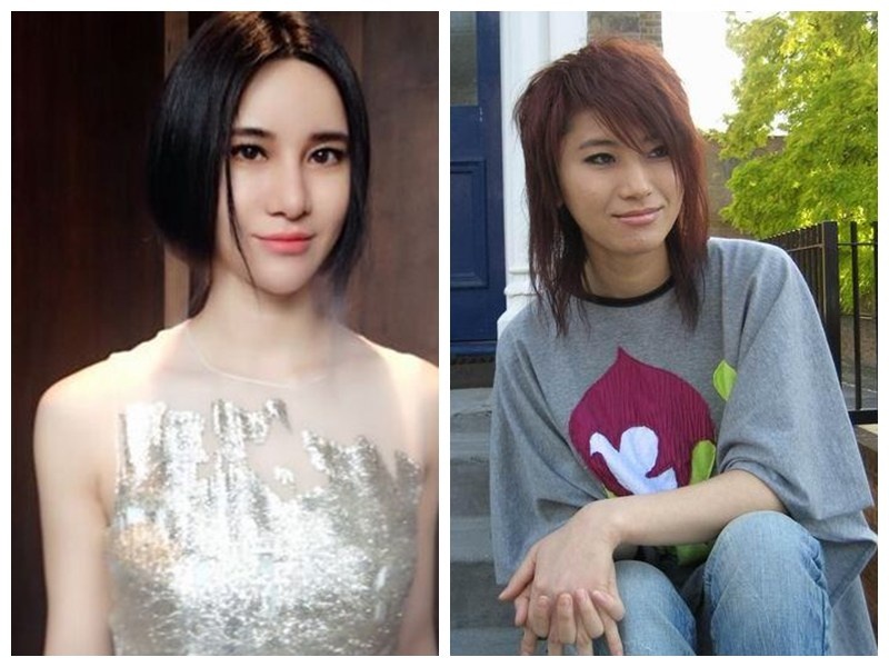 Nhan sắc ngoài đời và trên bìa tạp chí của cô nàng lắm chiêu Thượng Văn Tiệp khác xa nhau hoàn toàn.