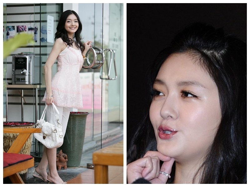 Trong thời gian mang thai, cô nàng tăng cân một cách nhanh chóng khiến gương mặt bị phù một cách đáng kể.