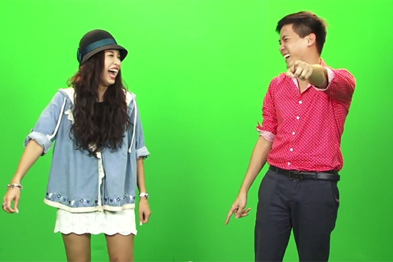 Canh quay hong cua Thai Dung va Thanh Van Hugo hinh anh