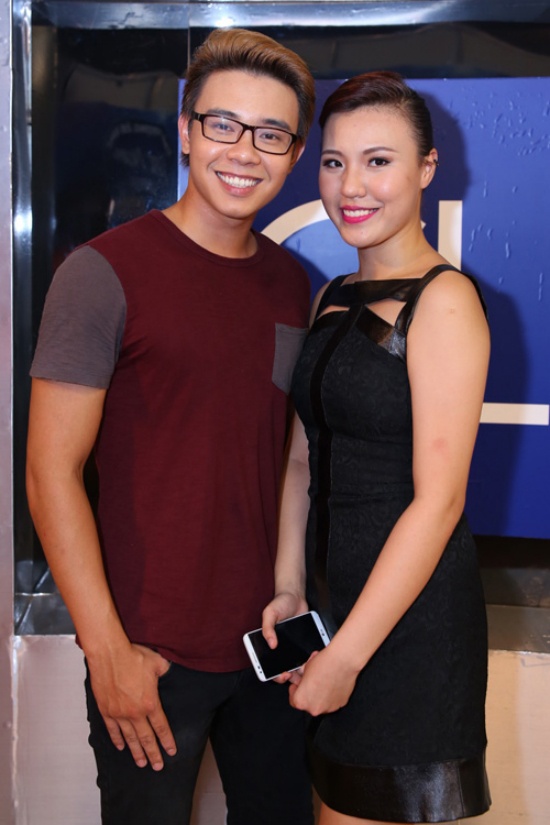 Đông Hùng và Phương Linh.