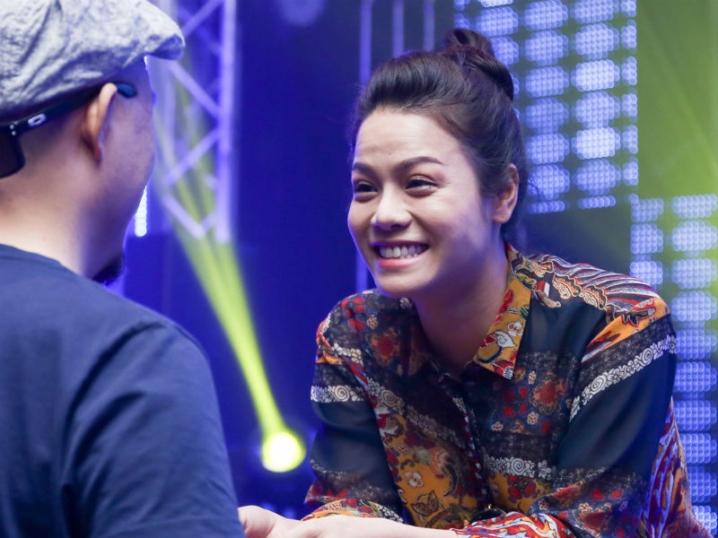 Nhat Kim Anh tap luyen sau tin don bo thi vi mang bau hinh anh