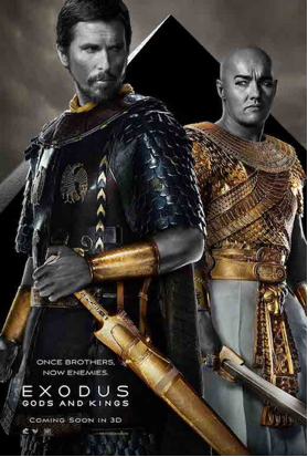 Poster chính thức của phim Exodus: Gods and Kings. 